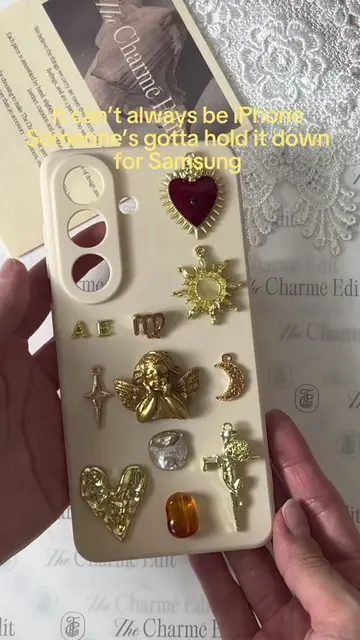 Someone’s gotta hold it down for Samsung  #DIY #samsung #samsungcase #thecharmee
