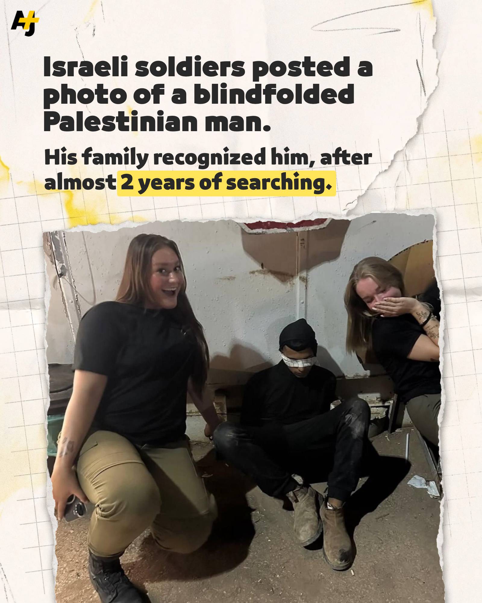 For nearly two years, a Palestinian family searched for their son. They found hi