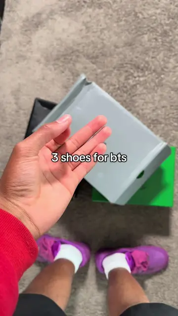 3 shoes for bts  @Hello_Dora  #fypシ #bts #outfitinspo #sneakers #shoecollection 