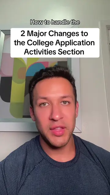 How to handle the 2 BIG changes to the common app activities section . . . .  #c
