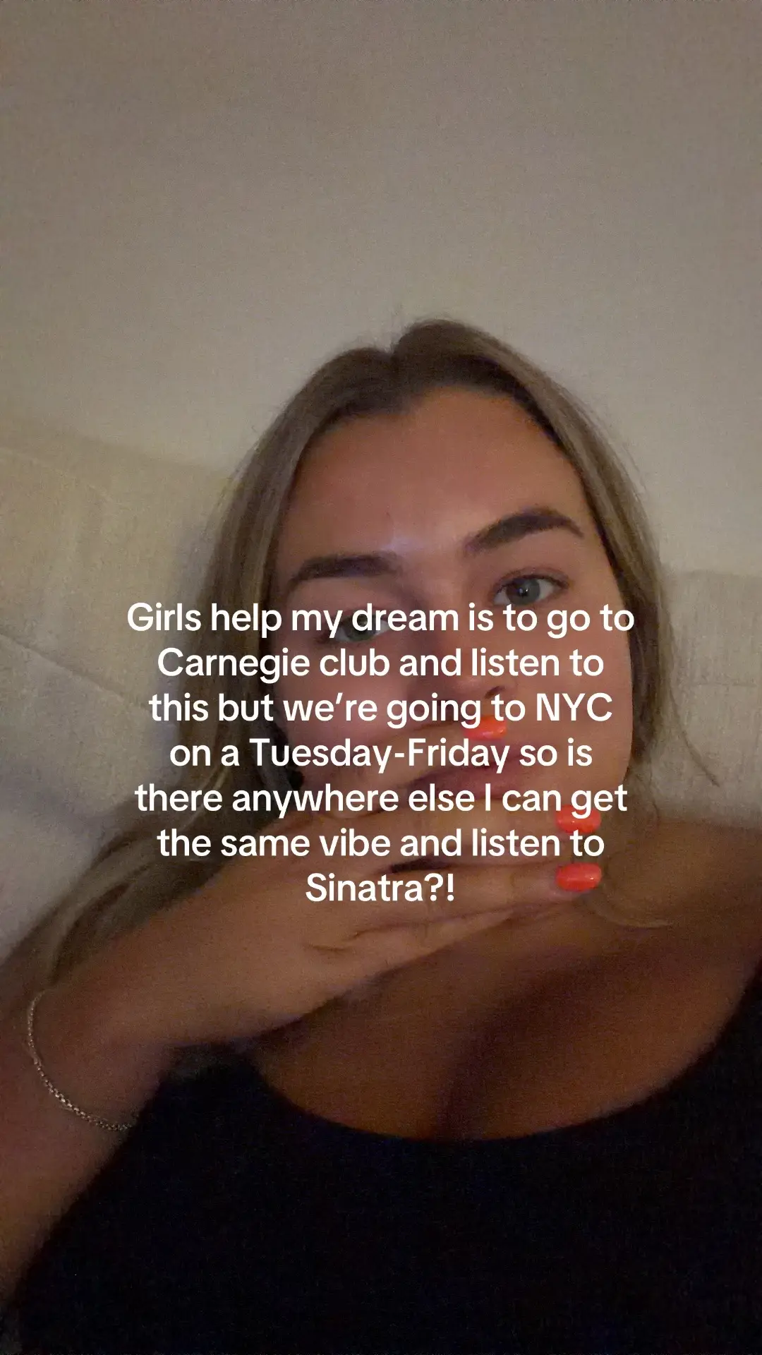 NYC girlies…. Help a Sinatra lover out #nyc 