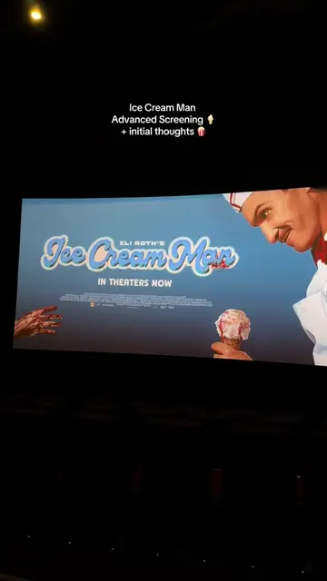 Attending the Ice Cream Man Advanced Screening 🍦🔪🩸 Also sharing my first reac