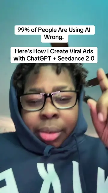 I used Al to create a full ad with one prompt from ChatGPT using my AI avatar. #