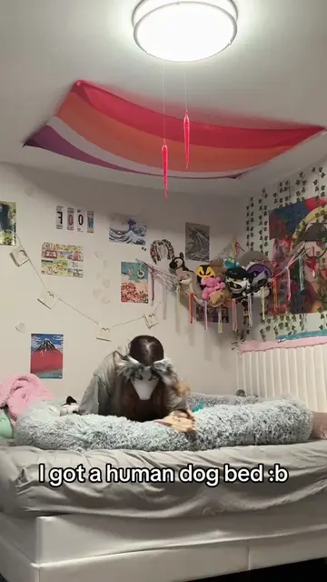 Awoof! #alterhuman #therian #humandogbed #physicaltherian #puppy 