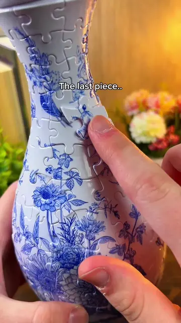 The most satisfying puzzle you'll actually keep after finishing 🧩🌸 build it on