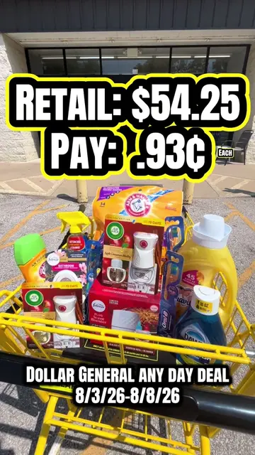 .93 cents for Household essentials you ACTUALLY NEED! 🛒👇 Here is a complete br