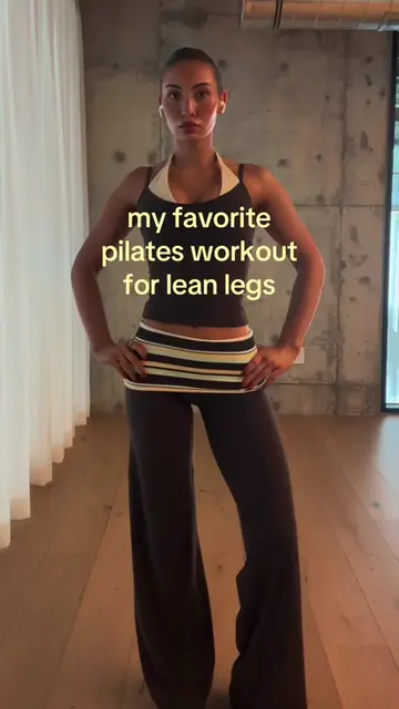 Want a leg day with no squats? Try this! 🤍 set is from @swtactive ✨  #pilateswo