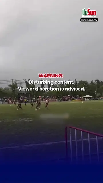 05 Aug 2026: A Malaysian footballer was among 12 people injured after lightning 