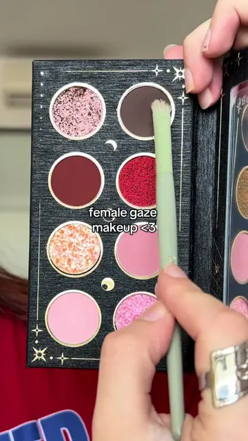 🌺🌺🌺 Using: •Blink Key cosmetics- Baroque Rose eyeshadow palette  •Handaiyan -