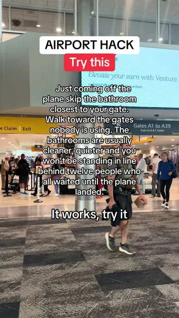 AIRPORT HACK DO THIS #LifeHack #airport #dothis 