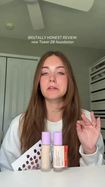 Peep where I picked at my skin before filming this🧍‍♀️Oops #tower28beauty #towe