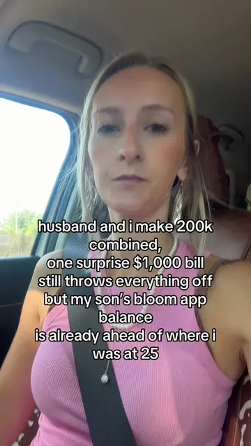 her bloom portfolio is already doing better than my savings account #moneytok #f