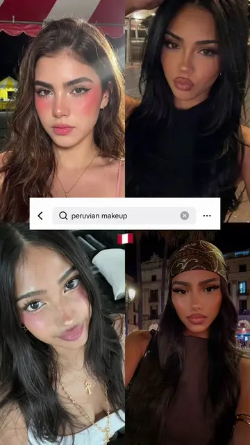 Doing my makeup based on my ethnicity 🇵🇪 (Yes,  I’m Peruvian! Bien & raised bb