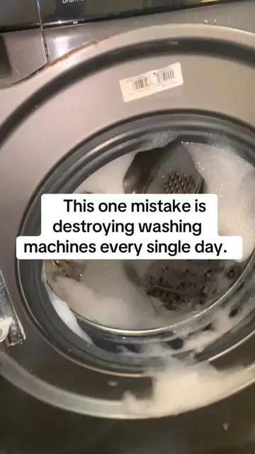 The problem is usually using too much detergent, the wrong type of detergent, or