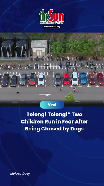 05 Aug 2026: A frightening moment unfolded as two children were seen running for