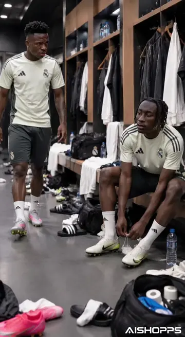 The 3 Golden Rules for Yan diomande from Vini 😂😂   #realmadridfans #laliga #vi