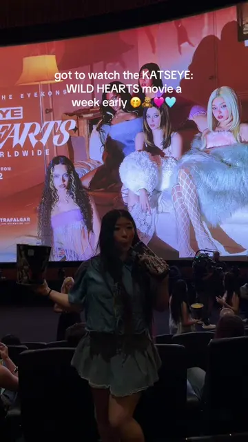 my katseye girls are on the big screen !! and so are so many of my eyekon friend