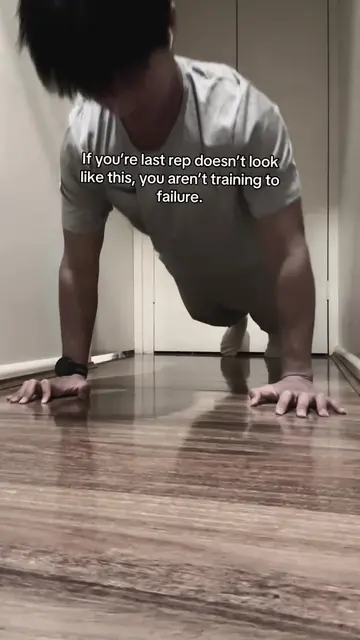 I meant your* Training to failure is torture, but worth it. #calisthenics #failu