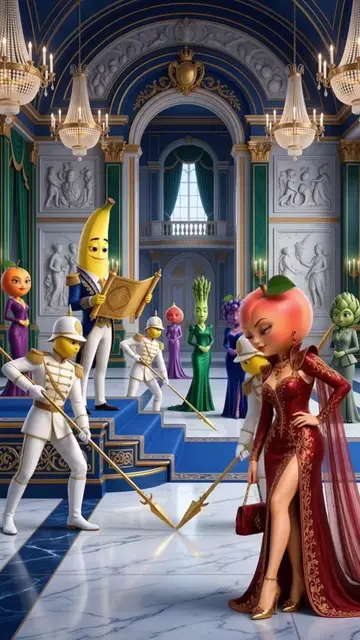 Cinderella Fruit dreams of royalty while jealous rivals try to crush her hope.🤷