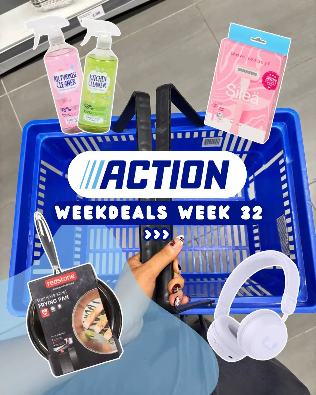 Deze week liggen de schappen van Action vol met deze fantastische deals! 👀💙 @a