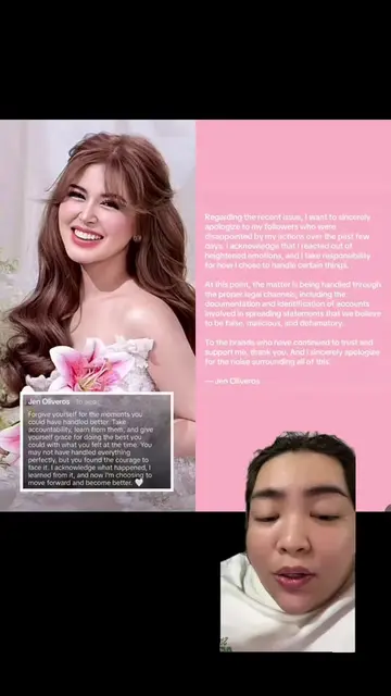 Online personality na si Jen Oliveros, naglabas ng public apology kaugnay sa kon