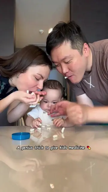 Practical Parenting Hack: Getting Kids To Take Medicine 💊#ParentingHacks #Smart