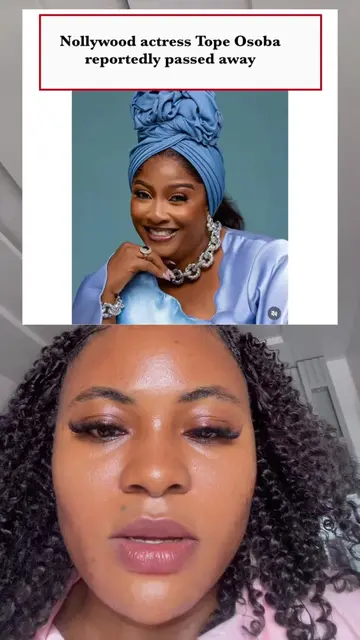 Actress #topeosoba has sadly passed away after initially beating breast cancer m