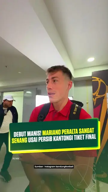 REV inisialMariano Peralta akhirnya menjalani debut resminya bersama Persib Band