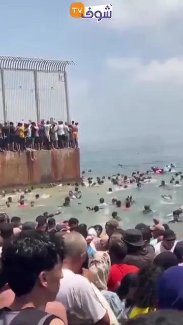 The rush of migrants into the Spanish enclave of Ceuta last week began with a tr