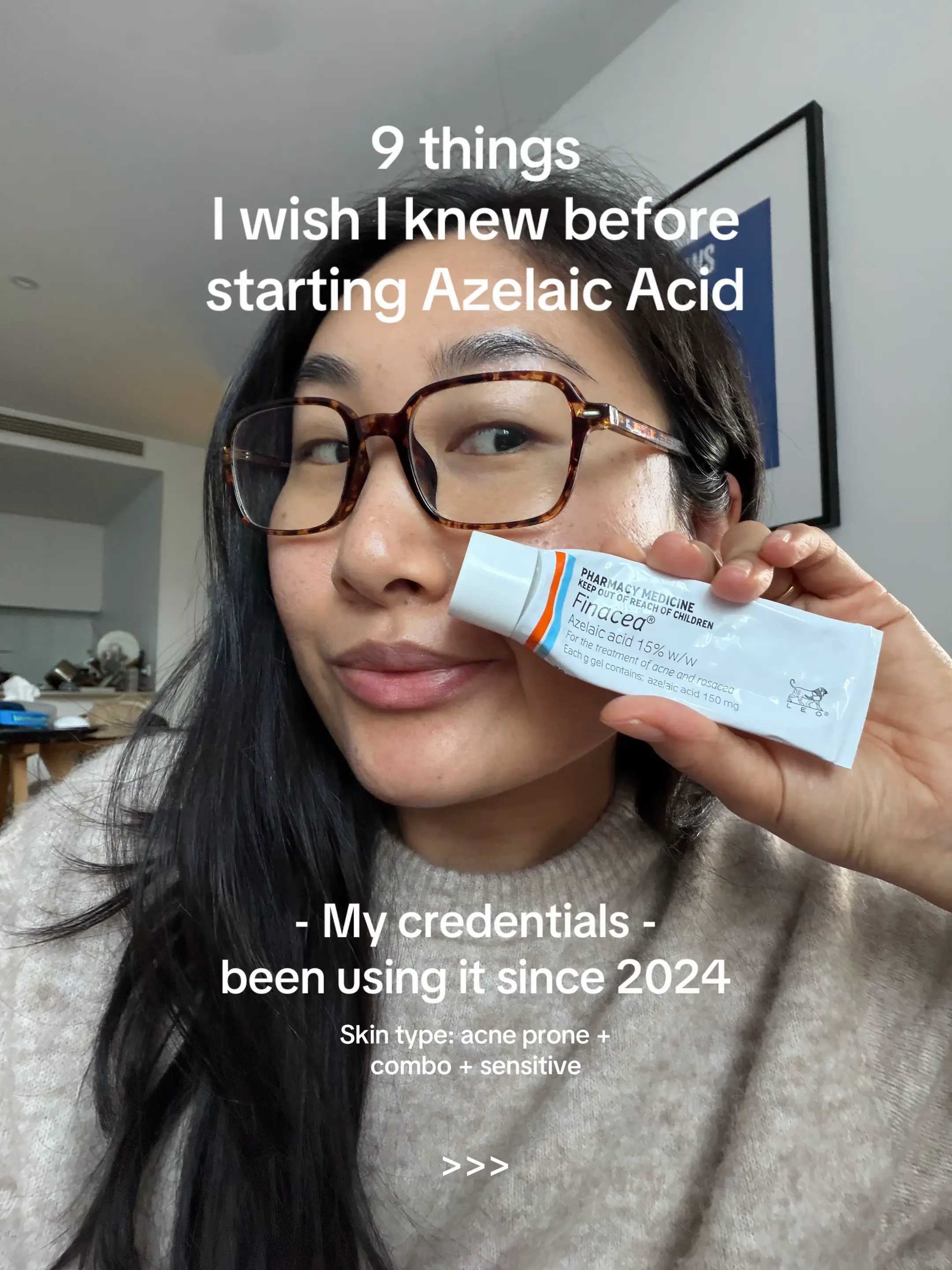 Azelaic Acid is trending for a reason, because it actually works, it’s gentler, 