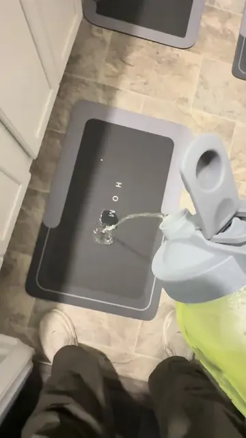 Absorbant like a sponge 🧽 #BathroomMat #BathMatSet #NonSlipMat #HomeEssentials 