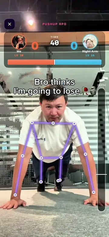 Bro thought he had a chance #TikTokCreatorSearchInsightsIncentive #pushupgame #f