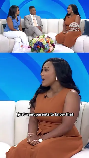 Viral TV anchor who fell asleep on air Dominique Dillon has a message for her fe