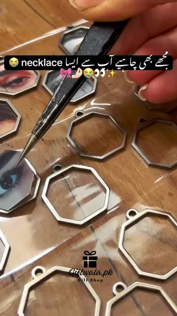 Keep your most precious memory close to your heart with our Hidden Photo Eye Nec