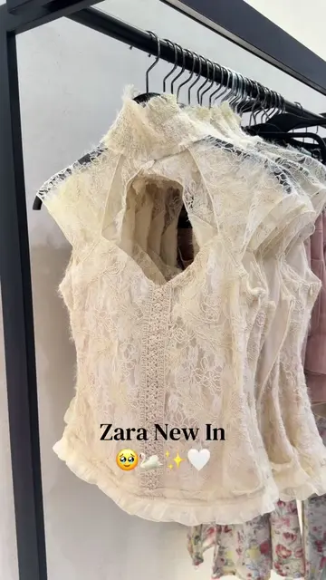The most stunning top i’ve ever seen!!!! 🦢✨🤍 Zara new in 🥹🥹🥹🥹 @ZARA @Lakes