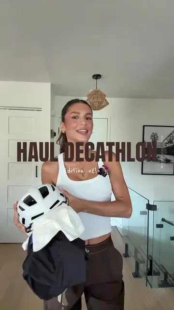 Haul édition vélo du @Decathlon @decathloncanada 🚴🏽‍♀️ #bike #bikegear 