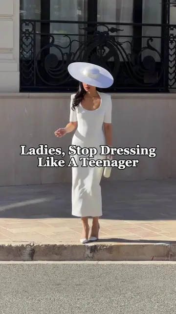 Ladies! STOP Dressing Like a Teenager! #oldmoney #italian #clothing #fashion #Su