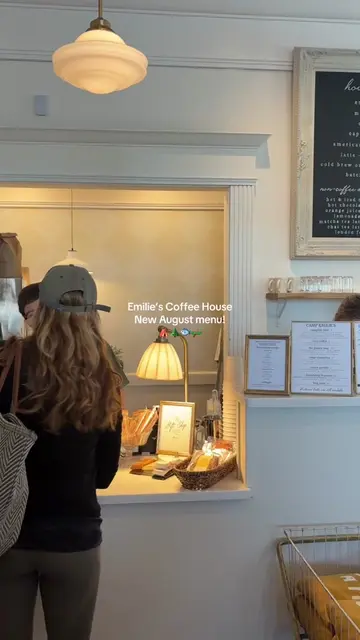 My favorite coffee shop near Cleveland, OH has a new camp themed menu for August