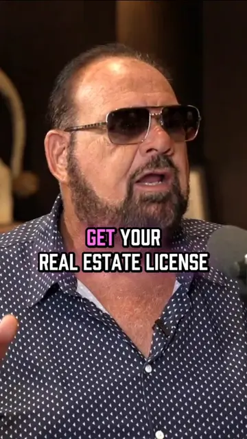 Ben Mallah says a real-estate license can give young people access to the
 indus