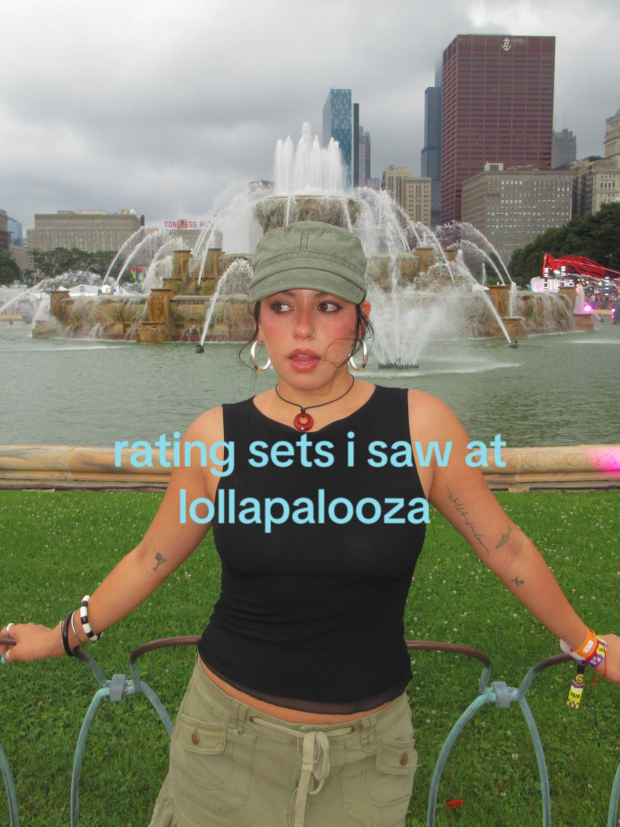 lolla 2026 sets!! (don’t come for me) #rating #lollapalooza #lolla #slayyyter #c