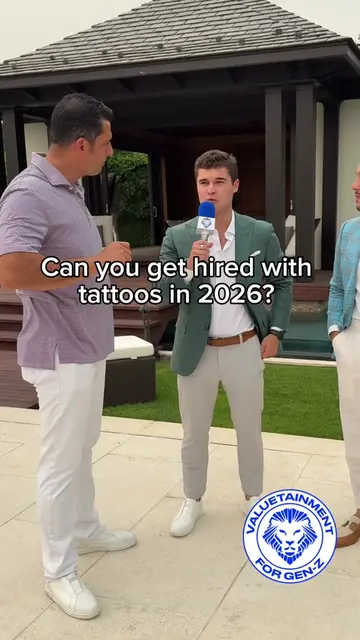 Would you hire him?  #tatoos #artist #selfexpression #corporate #tattooartist 