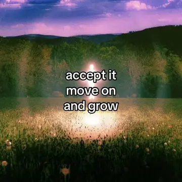 accept it move on and grow #mindset #peace #healing #SelfImprovement #fyp 