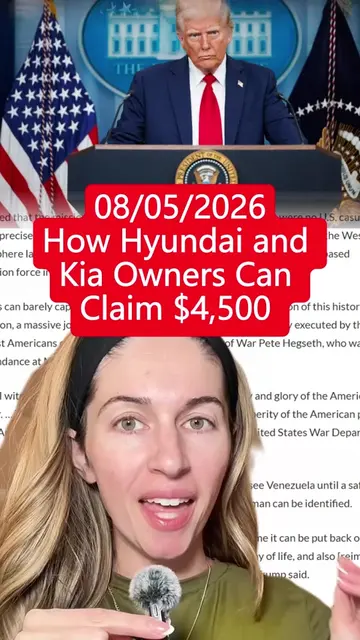 If you own a Hyundai or Kia from 2012-2022, there’s a potential payout of $4,500