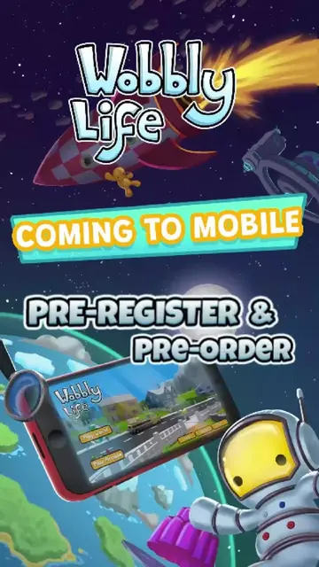 Pre-Order Wobbly Life on the Apple App Store today! $8.99 | €8.99 | £7.99 💸Redu