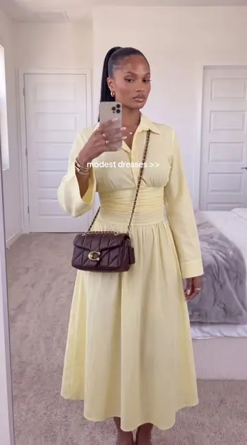 in love with this maxi shirt dress 😍 @House Of Haniya 🫧💛 #maxidress #summerdr