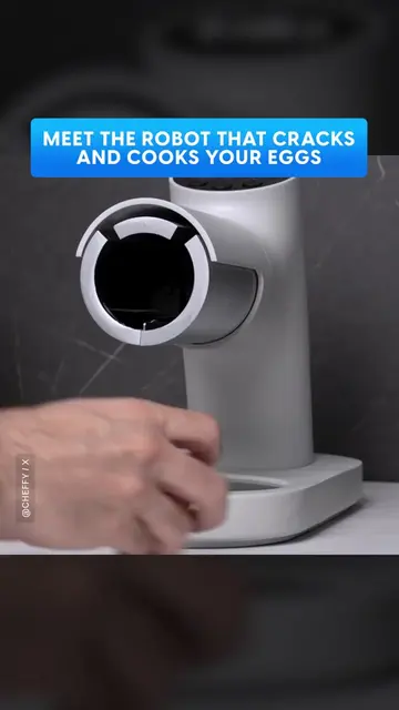 Cheffy's EGOR is a kitchen robot that cracks and cooks eggs seven different ways