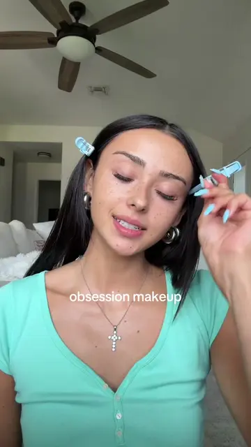 attempting obsession makeup 🤣 this was so fun… posting his reaction asap #makeu