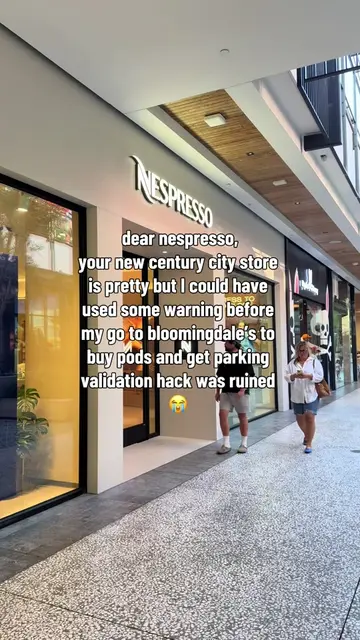 @Nespresso im still going to shop there obviously but time to find a new routine