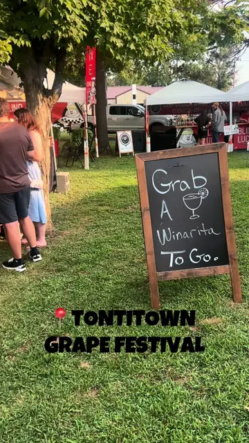 📍TONTITOWN GRAPE FESTIVAL is a magical place✨The food, rides, games, prizes, WI