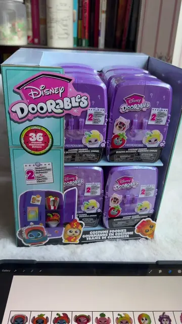 ANOTHER new Disney Doorables series!! But this time is their new Costume Foodies